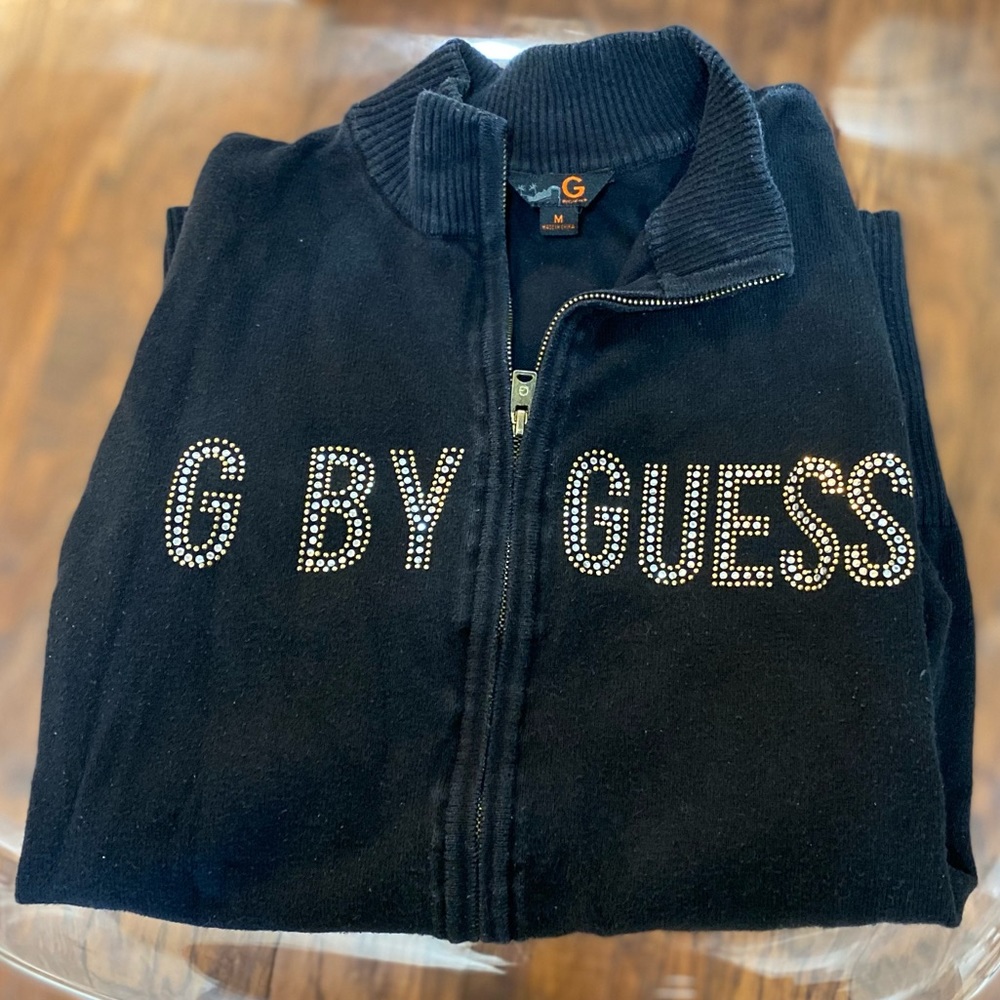 Black-washed Hoodless jacket